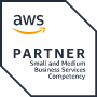 AWS MSP 파트너_이테크 클라우드_ AWS SMB Services Competency badge